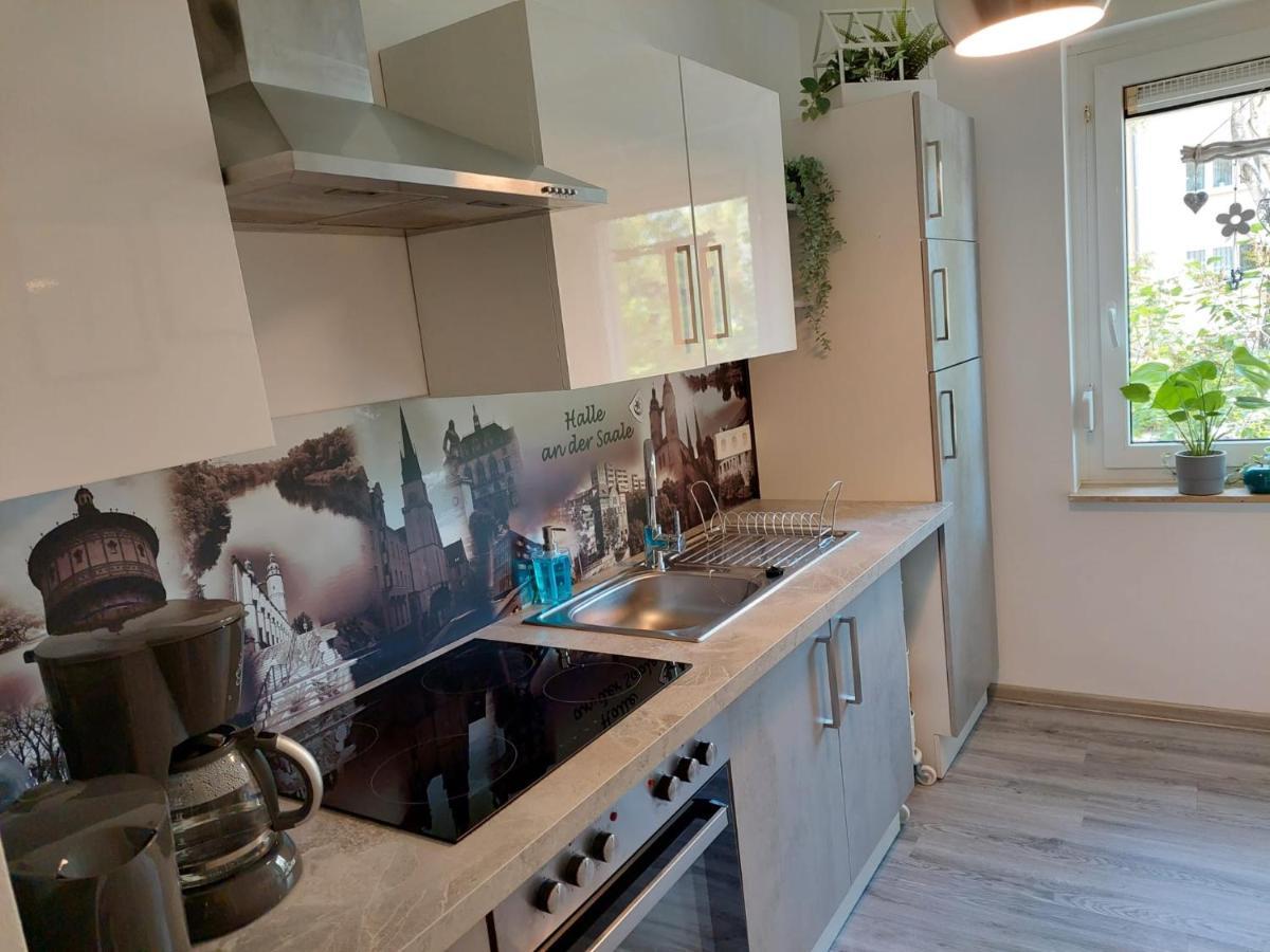 Gemuetliches, Voll Ausgestattetes Apartment Halle  Luaran gambar